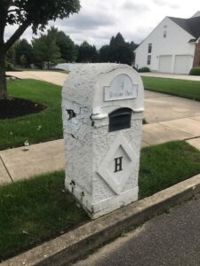Mailbox Stucco