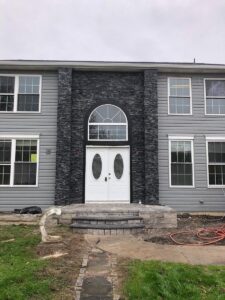 Stack Stone - Sewell NJ House Front