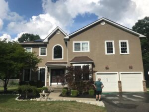 Stucco Recoating Repair in Williamstown by Prostone Construction LLC